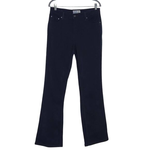 Levi's Denim - Levi's Women's Black Bootcut Jeans Size 12 Long Levi's Black Jeans